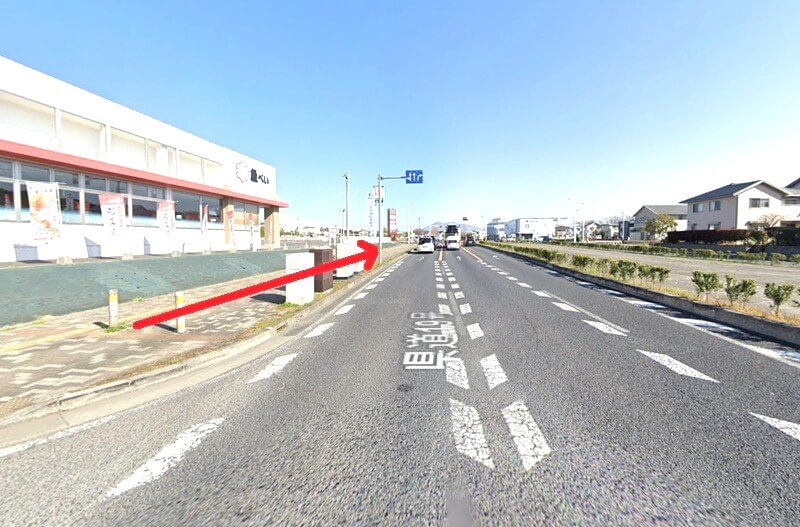 タカラスタンダード つくばショールームまでの徒歩経路