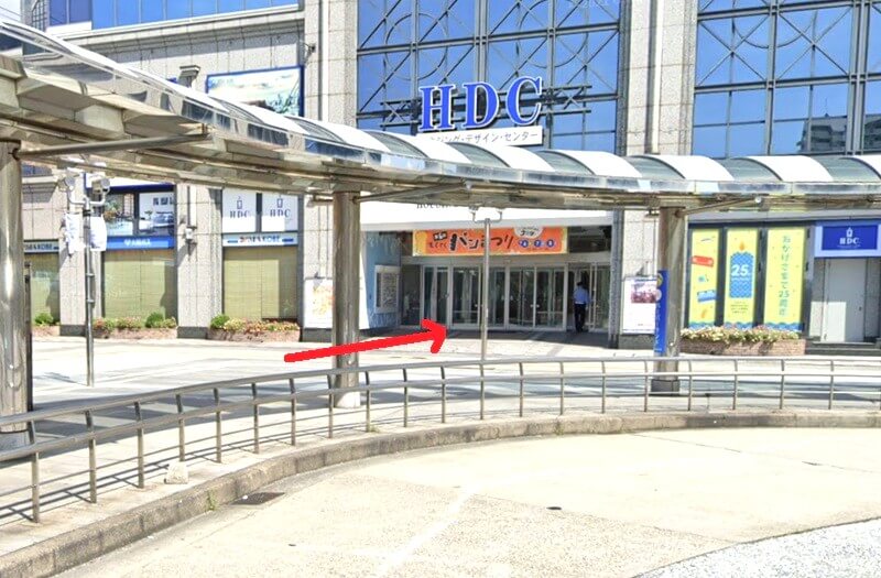 タカラスタンダード 神戸HDCショールームまでの徒歩経路