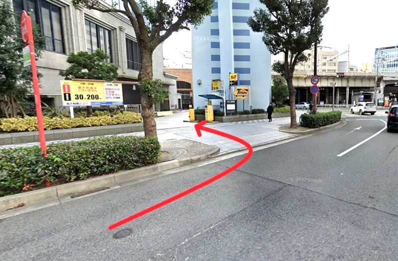 タカラスタンダード 神戸HDCショールームまでの車の経路