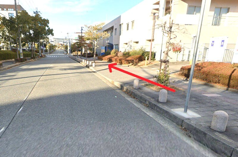 タカラスタンダード 神戸ショールームまでの徒歩経路