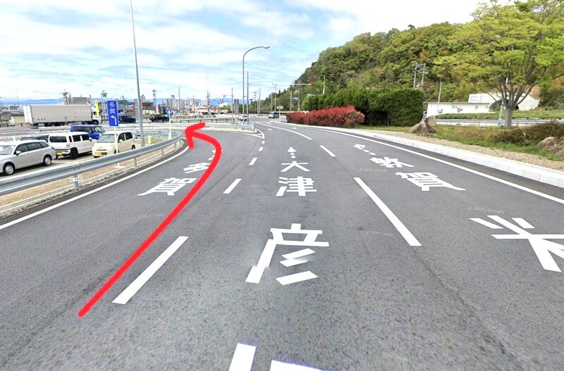 タカラスタンダード 彦根ショールームまでの車の経路