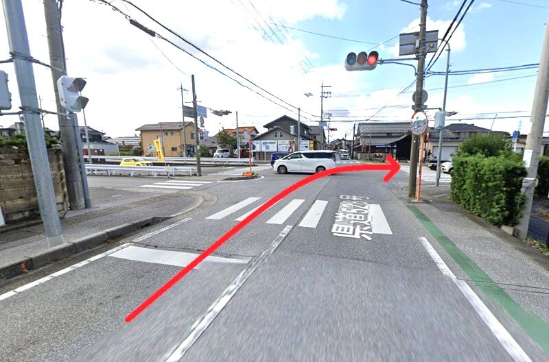 タカラスタンダード 彦根ショールームまでの車の経路