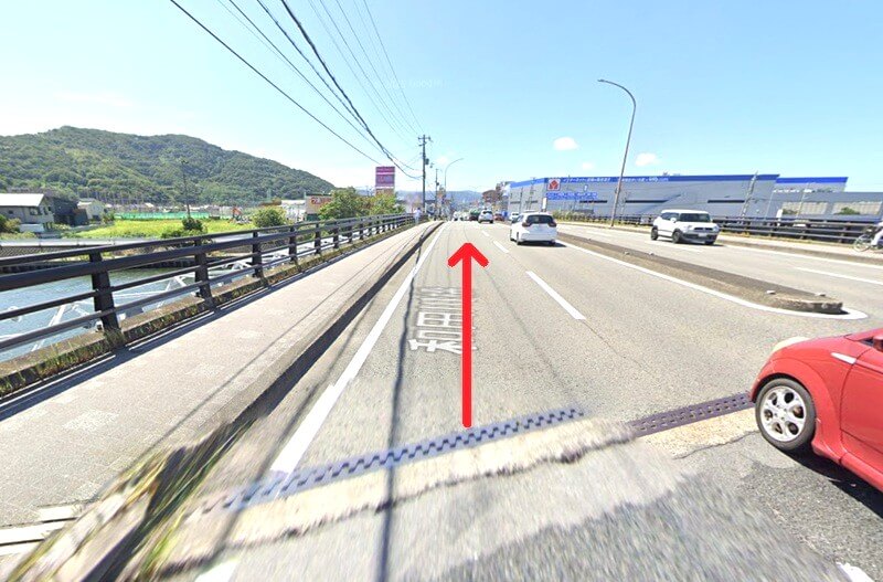 タカラスタンダード 和歌山ショールームまでの車の経路