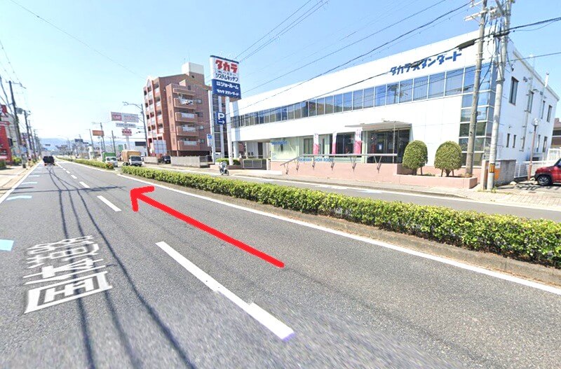 タカラスタンダード 和歌山ショールームまでの車の経路