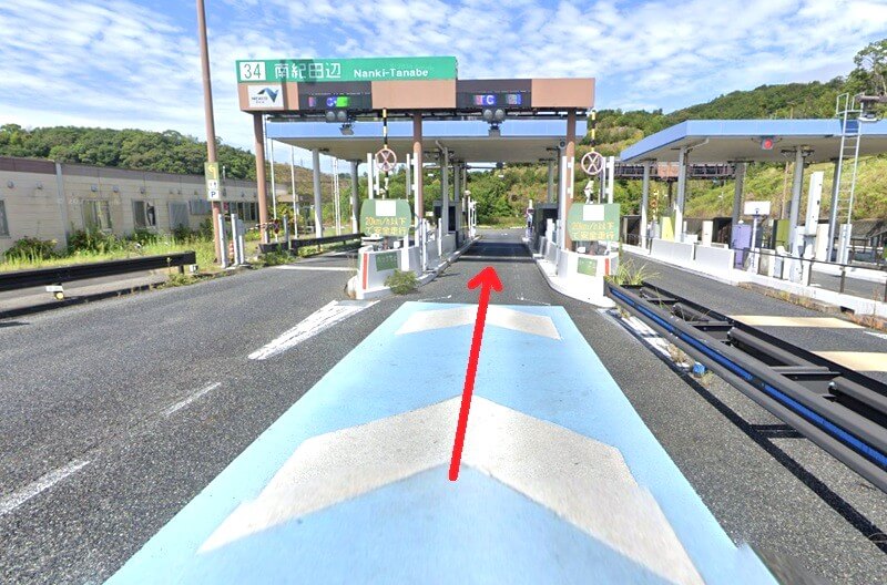 タカラスタンダード 紀南ショールームまでの車の経路