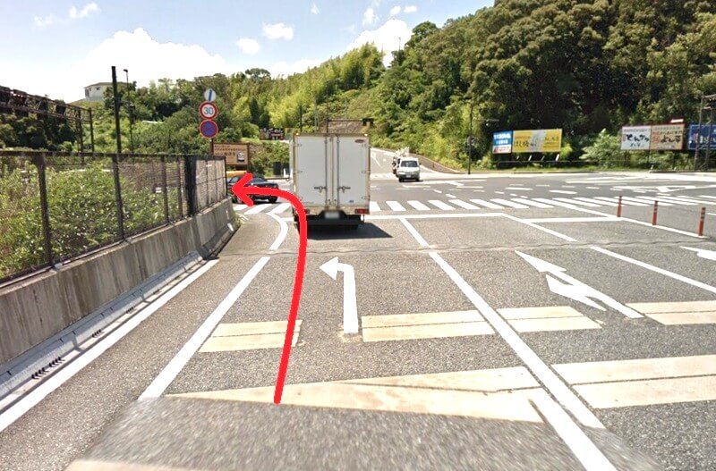 タカラスタンダード 紀南ショールームまでの車の経路