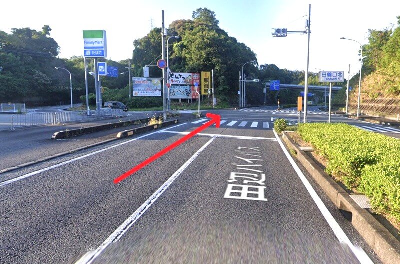 タカラスタンダード 紀南ショールームまでの車の経路