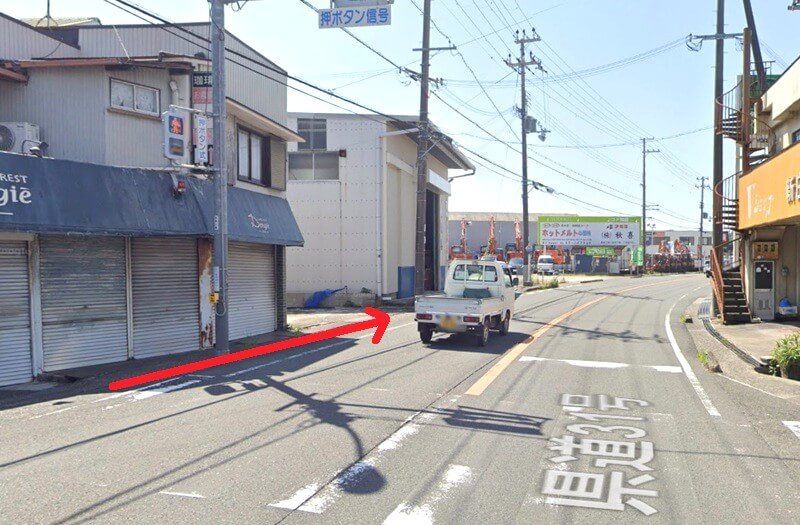 タカラスタンダード 紀南ショールームまでの徒歩経路