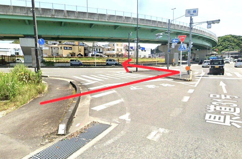 タカラスタンダード 紀南ショールームまでの徒歩経路