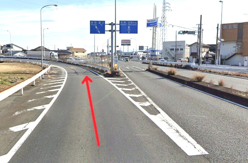 タカラスタンダード 沼津ショールームまでの車の経路