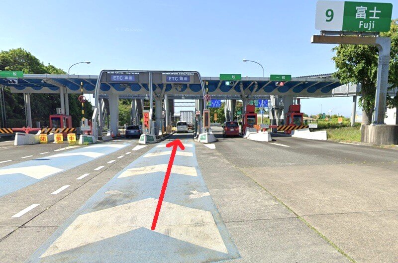 タカラスタンダード 富士ショールームまでの車の経路