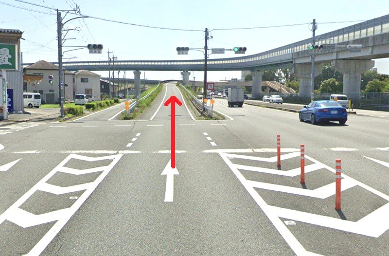 タカラスタンダード 浜松ショールームまでの車の経路