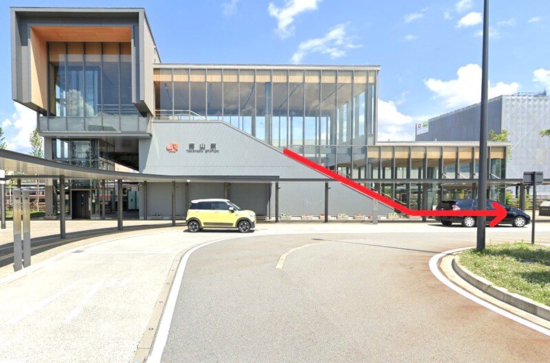 タカラスタンダード 高山ショールームまでの徒歩経路