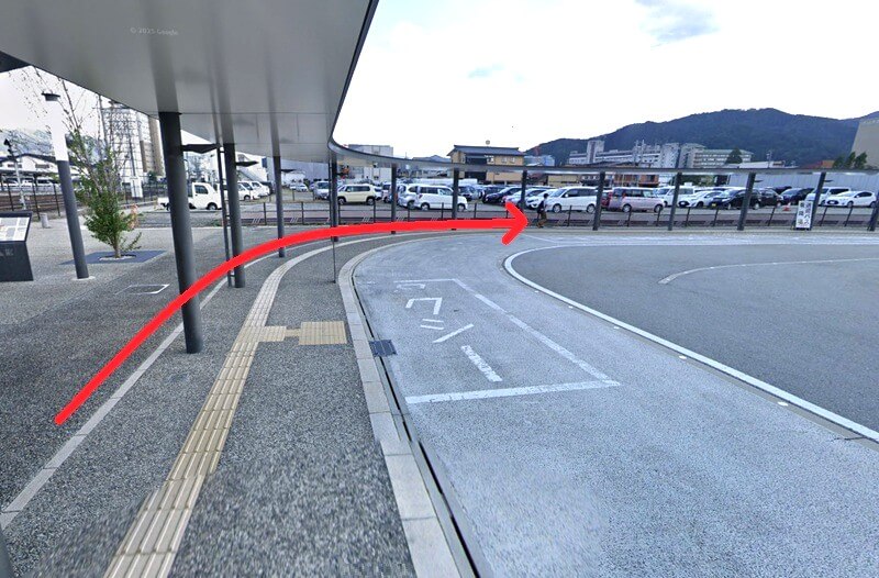 タカラスタンダード 高山ショールームまでの徒歩経路