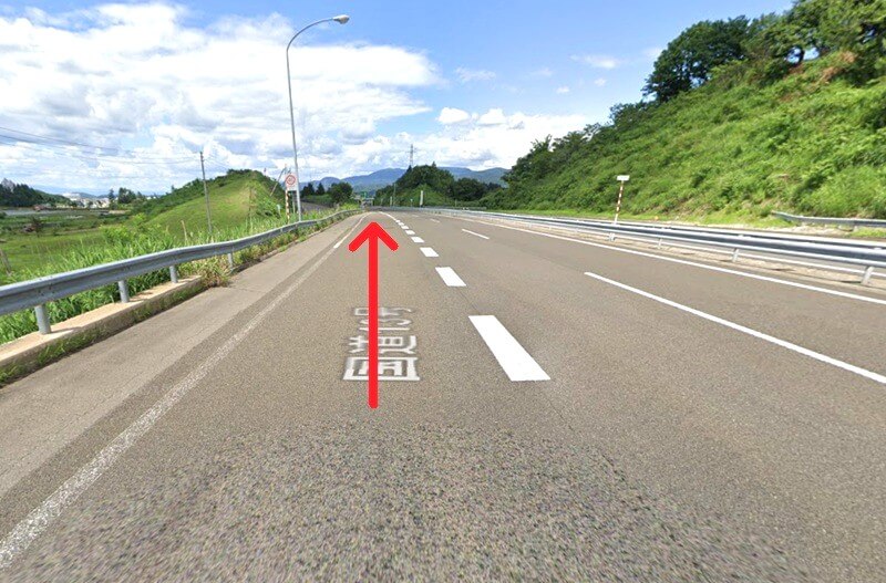 タカラスタンダード 横手ショールームまでの車の経路