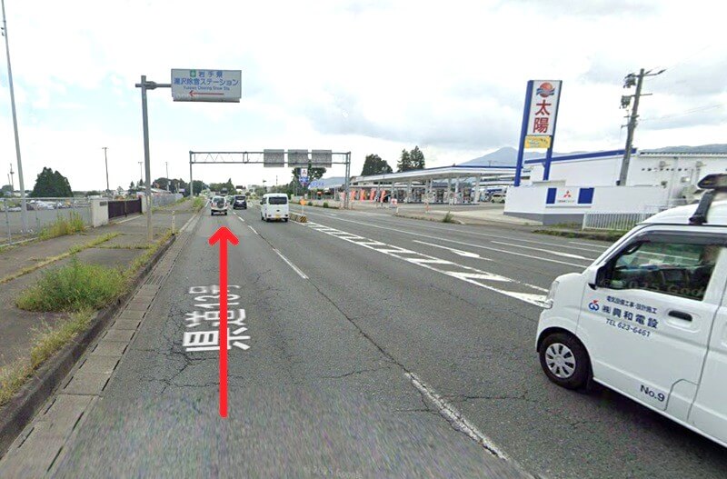 タカラスタンダード 盛岡ショールームまでの車の経路