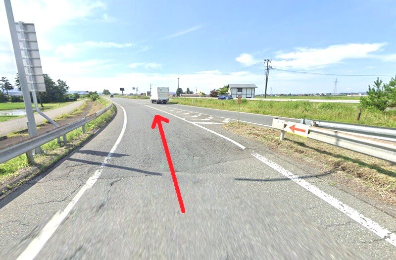 タカラスタンダード 奥州ショールームまでの車の経路