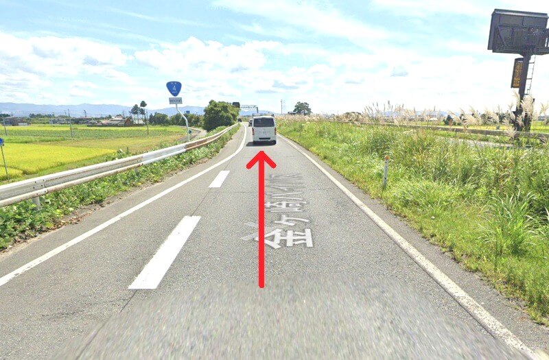 タカラスタンダード 奥州ショールームまでの車の経路