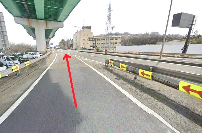 タカラスタンダード 仙台ショールームまでの車の経路