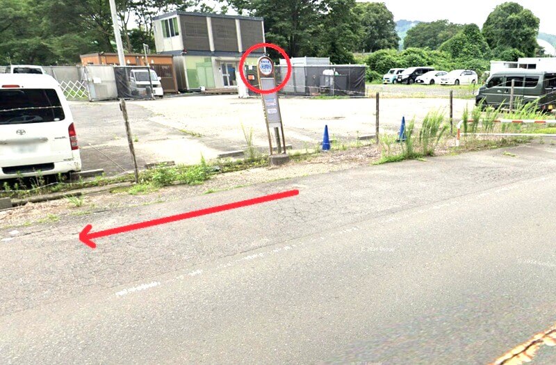 タカラスタンダード 仙台ショールームまでの徒歩経路