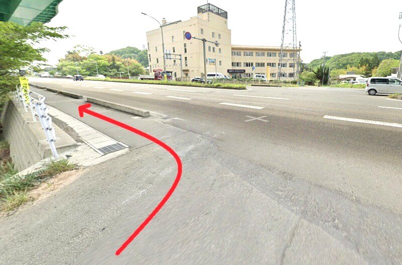 タカラスタンダード 仙台ショールームまでの徒歩経路