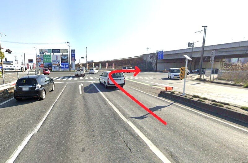 タカラスタンダード 石巻ショールームまでの車の経路