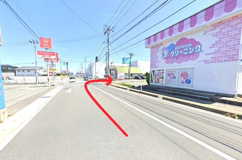 タカラスタンダード 山形ショールームまでの車の経路