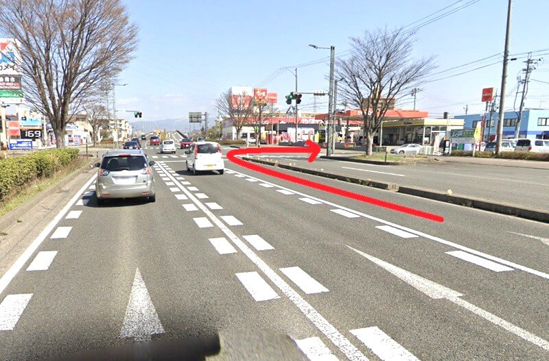 タカラスタンダード 福島ショールームまでの車の経路