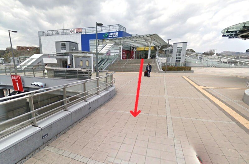 タカラスタンダード いわきショールームまでの徒歩経路