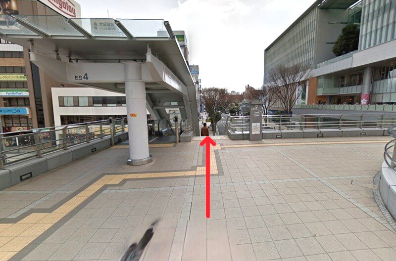 タカラスタンダード いわきショールームまでの徒歩経路