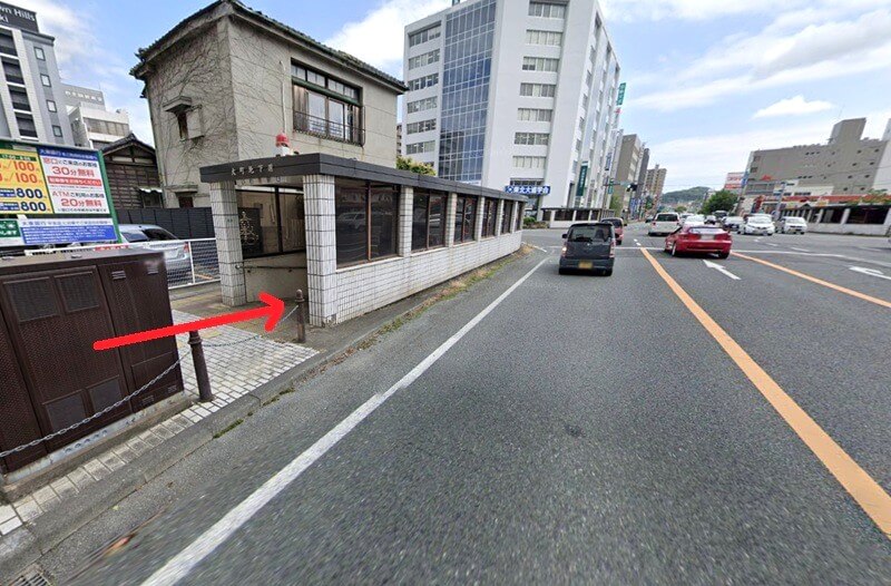 タカラスタンダード いわきショールームまでの徒歩経路