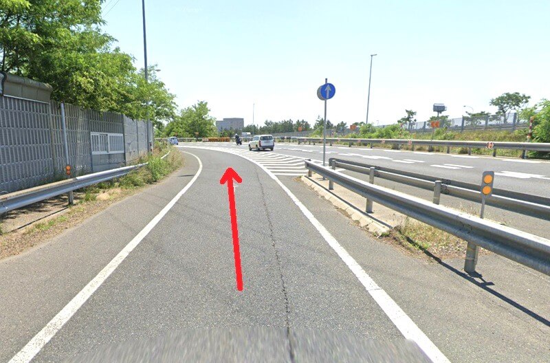 タカラスタンダード 新潟ショールームまでの車の経路