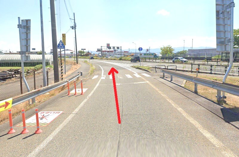 タカラスタンダード 長岡ショールームまでの車の経路