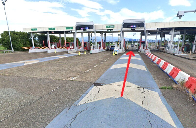 タカラスタンダード 上越ショールームまでの車の経路