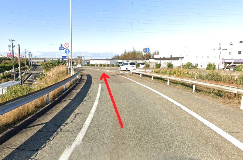 タカラスタンダード 上越ショールームまでの車の経路