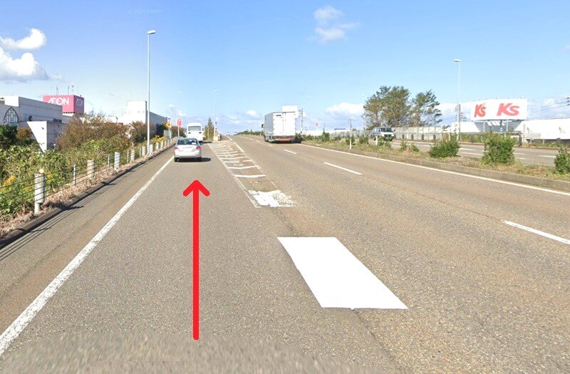 タカラスタンダード 上越ショールームまでの車の経路