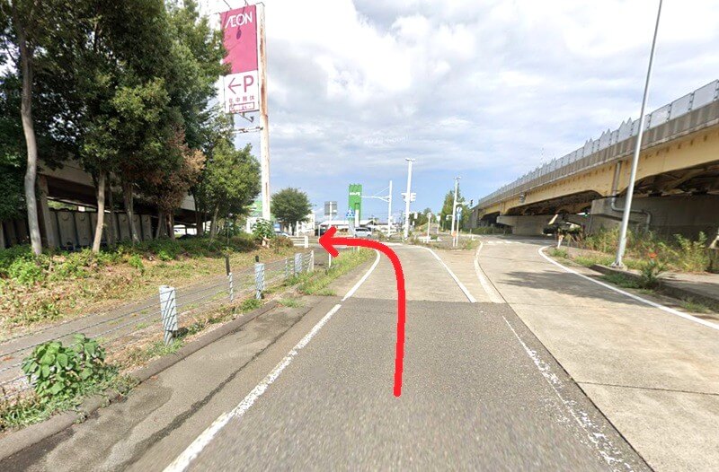 タカラスタンダード 上越ショールームまでの車の経路