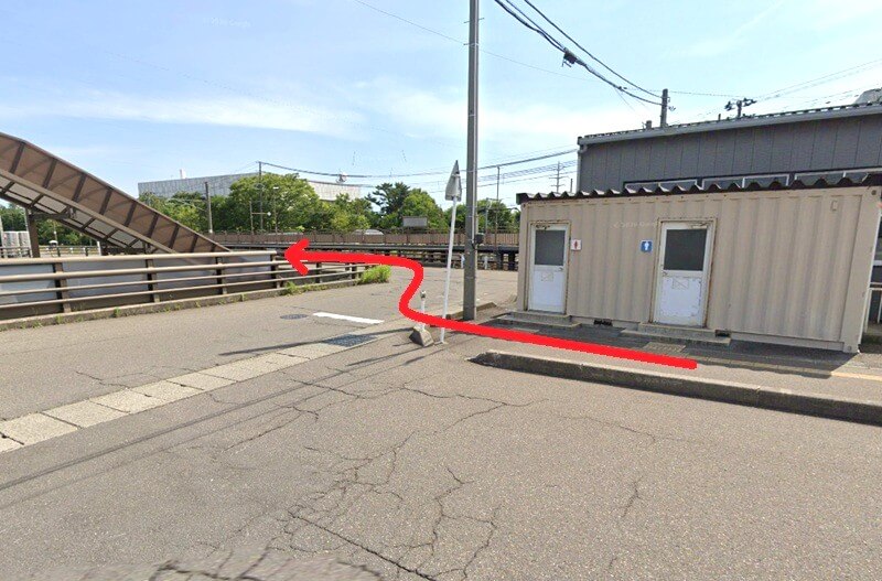 タカラスタンダード 上越ショールームまでの徒歩経路