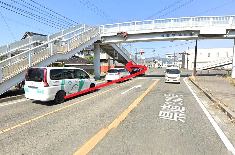 タカラスタンダード 長野ショールームまでの車の経路