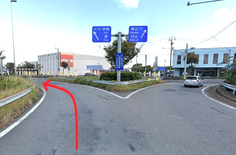 タカラスタンダード 津ショールームまでの車の経路