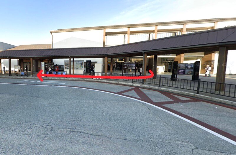 タカラスタンダード 伊勢ショールームまでの徒歩経路