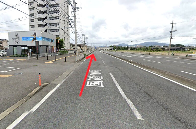 タカラスタンダード 大分ショールームまでの車の経路