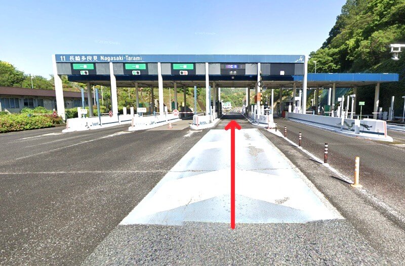 タカラスタンダード 長崎ショールームまでの車の経路