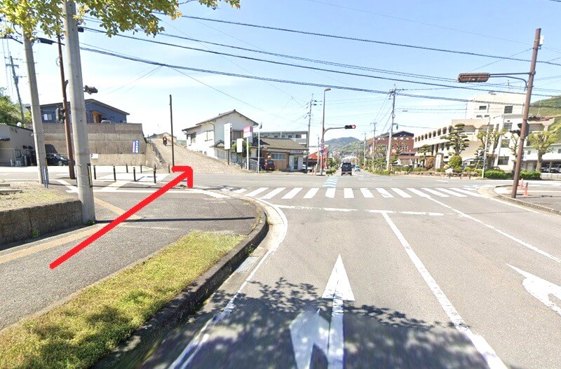 タカラスタンダード 長崎ショールームまでの徒歩経路