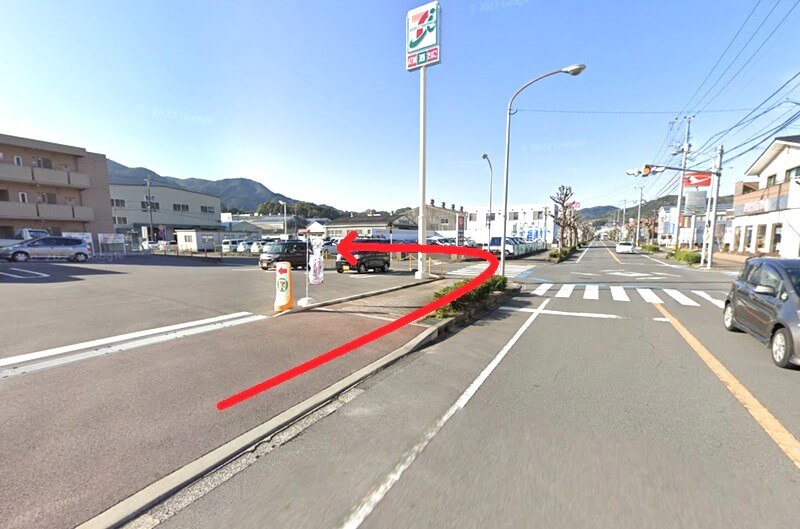 タカラスタンダード 長崎ショールームまでの徒歩経路