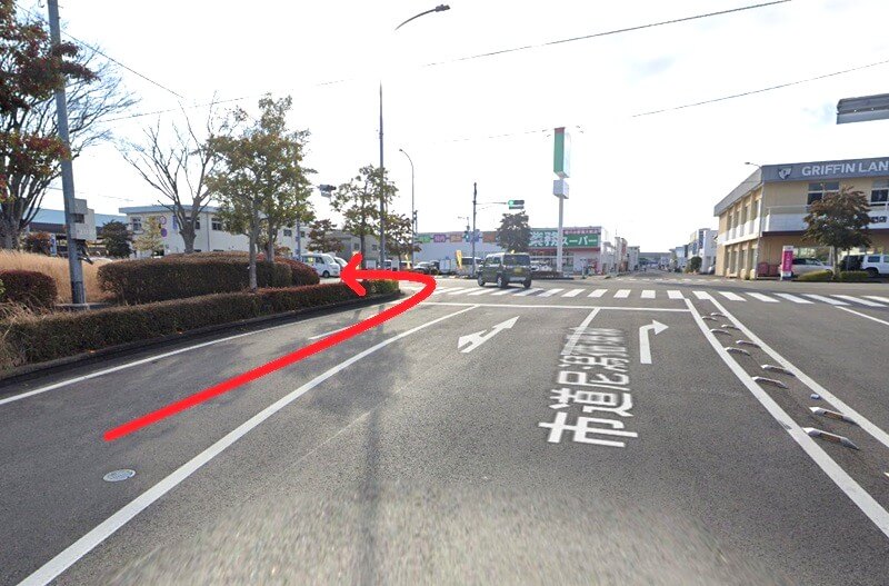 タカラスタンダード 佐世保ショールームまでの車の経路