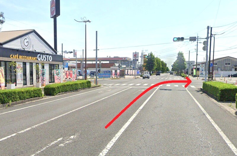 タカラスタンダード 佐賀ショールームまでの車の経路