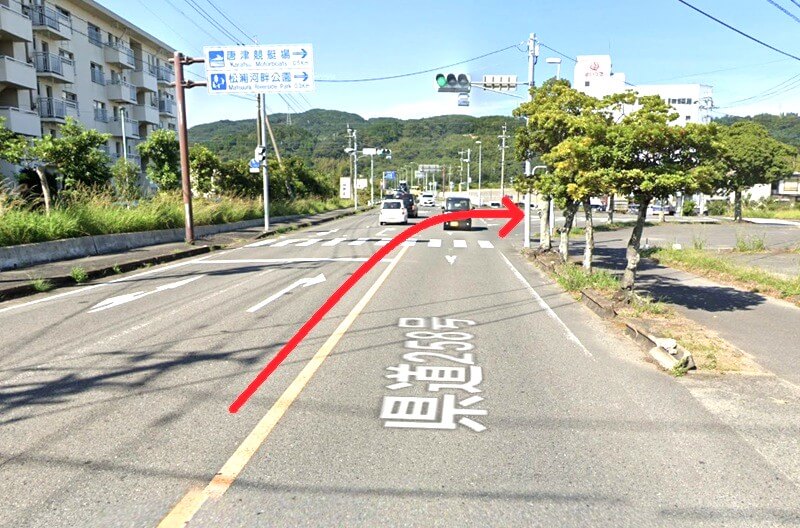 タカラスタンダード 唐津ショールームまでの車の経路