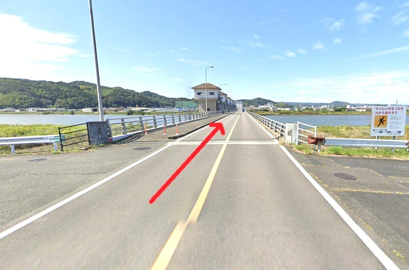 タカラスタンダード 唐津ショールームまでの車の経路