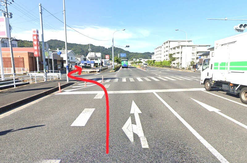 タカラスタンダード 唐津ショールームまでの車の経路